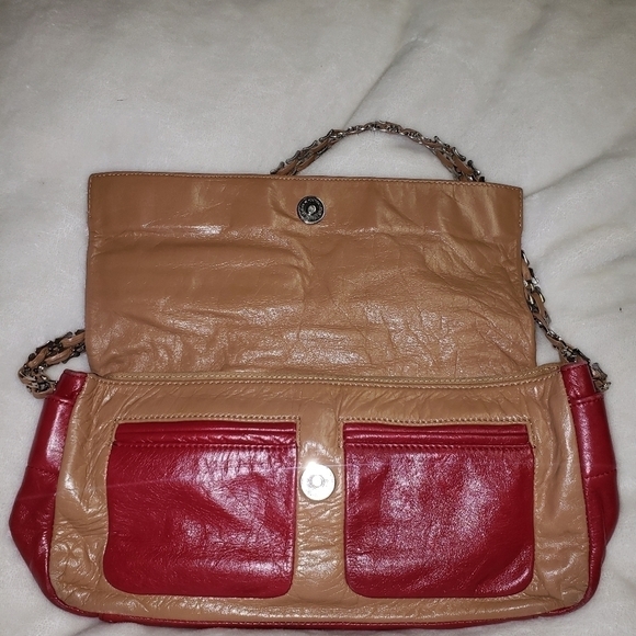 🧡ANDREW Marc Leather Color Block Purse - Picture 4 of 6